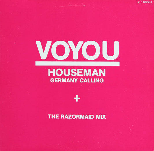 Voyou : Houseman / Germany Calling (12", Single)