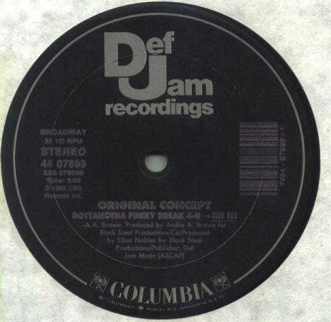 Original Concept : Charlie Sez / Runnin Yo' Mouth (12")