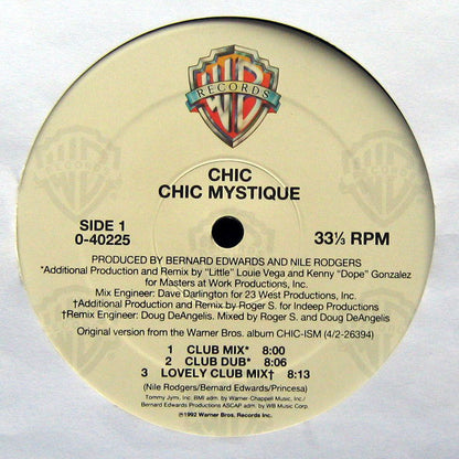 Chic : Chic Mystique (Remixes) (12", Maxi)