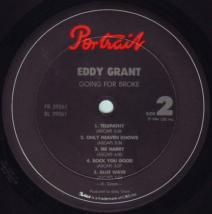 Eddy Grant : Going For Broke (LP, Album, Pit)