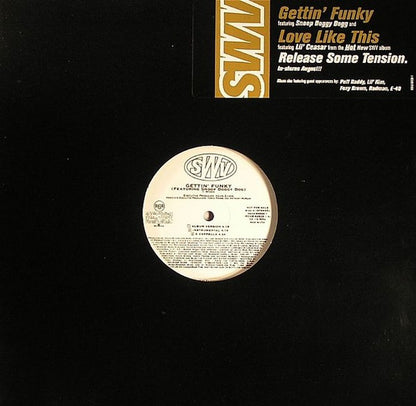 SWV : Gettin' Funky / Love Like This (12", Single, Promo)