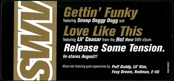 SWV : Gettin' Funky / Love Like This (12", Single, Promo)