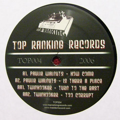 Paulie Walnuts / Twinhooker : How Come / Turn To The East (12")
