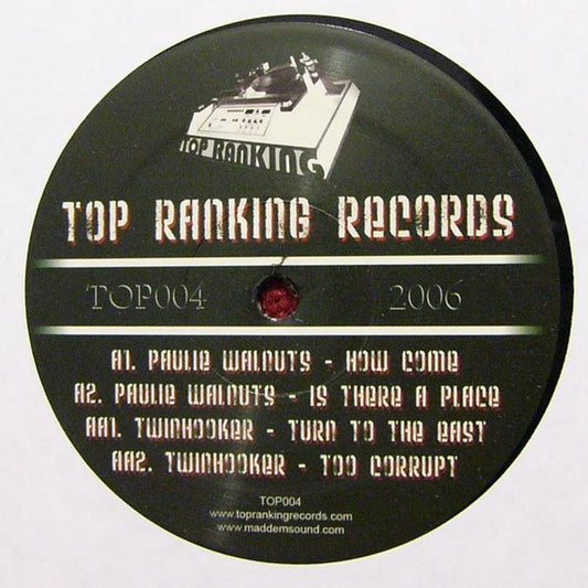 Paulie Walnuts / Twinhooker : How Come / Turn To The East (12")