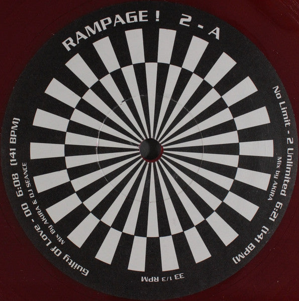 Various : Rampage! 2 (2x12", Comp, Promo, Red)