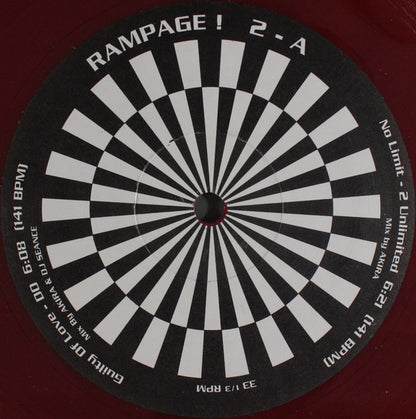 Various : Rampage! 2 (2x12", Comp, Promo, Red)