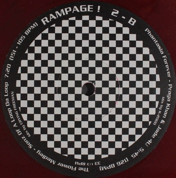 Various : Rampage! 2 (2x12", Comp, Promo, Red)