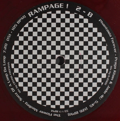 Various : Rampage! 2 (2x12", Comp, Promo, Red)
