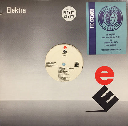 Pete Rock & C.L. Smooth : The Creator (12", Promo)