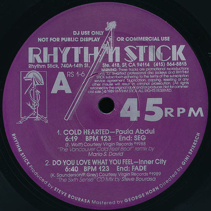 Various : Rhythm Stick 1-6 (2x12", Comp)