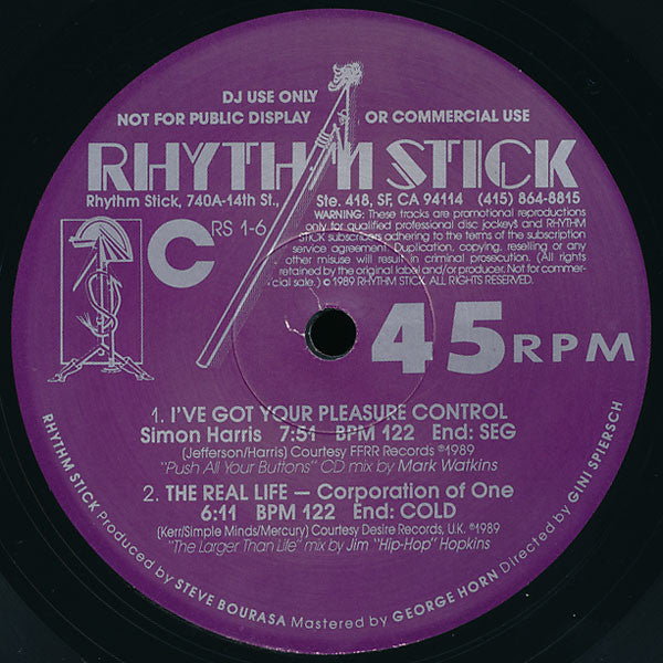 Various : Rhythm Stick 1-6 (2x12", Comp)