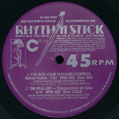 Various : Rhythm Stick 1-6 (2x12", Comp)