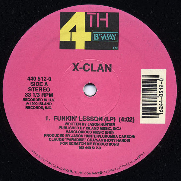 X Clan* : Funkin' Lesson (12")