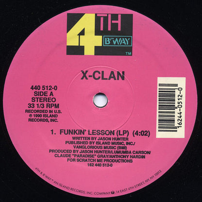 X Clan* : Funkin' Lesson (12")