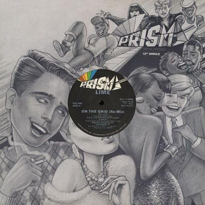 Lime (2) : On The Grid (Re-Mix) (12", Single)
