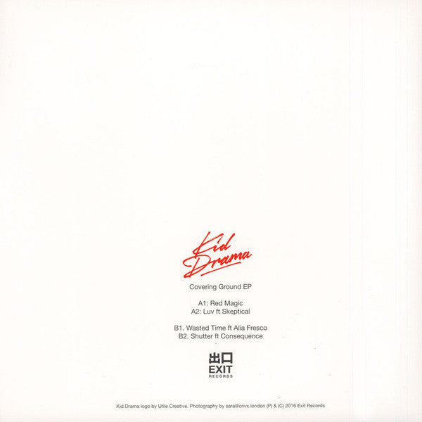 Kid Drama : Covering Ground EP (12", EP)