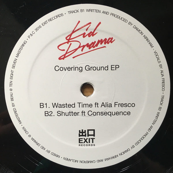 Kid Drama : Covering Ground EP (12", EP)