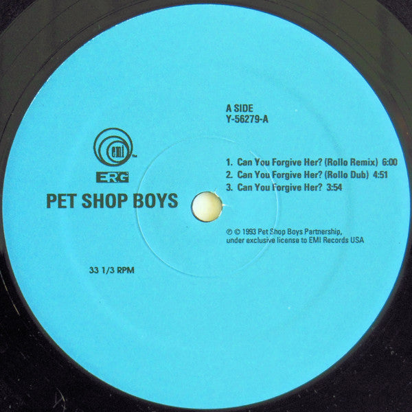 Pet Shop Boys : Can You Forgive Her? (12")