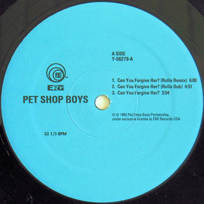 Pet Shop Boys : Can You Forgive Her? (12")