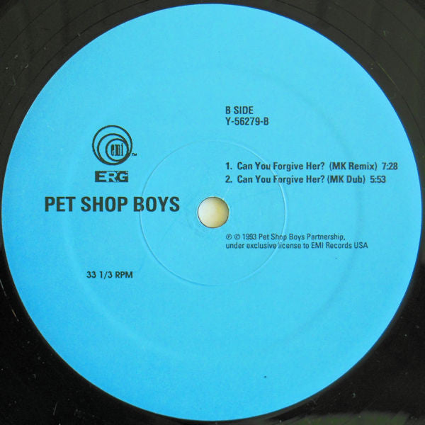 Pet Shop Boys : Can You Forgive Her? (12")
