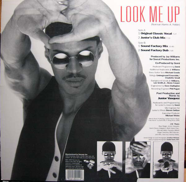 Jay Williams : Look Me Up (12")
