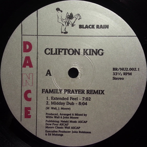 Clifton King : Family Prayer Remix (12")