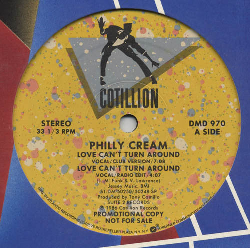 Philly Cream : Love Can't Turn Around (12", Promo, SP )
