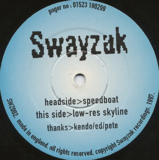 Swayzak : Speedboat / Low-Res Skyline (12")