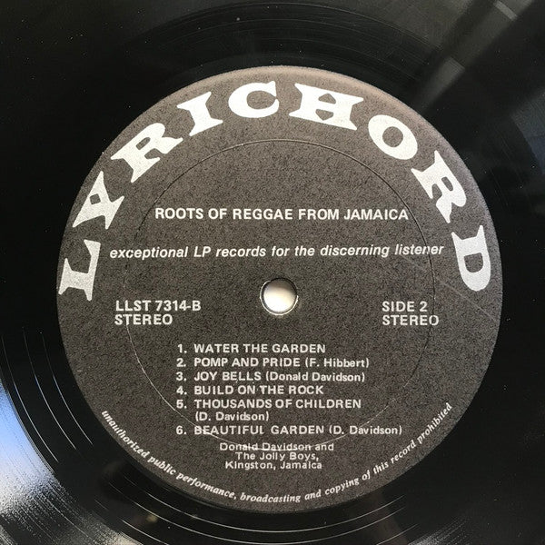 The Jolly Boys : Roots Of Reggae (LP, Album)