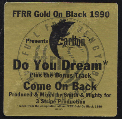 Carlton : Do You Dream (12", Promo)