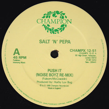 Salt 'N' Pepa : Push It (Remix) (12")