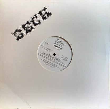 Beck : Where It's At (12", Maxi, Promo)