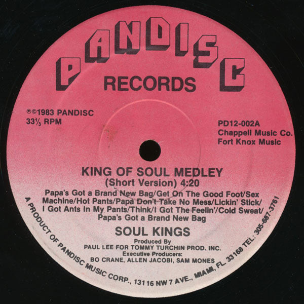 Soul Kings : King Of Soul Medley (12")