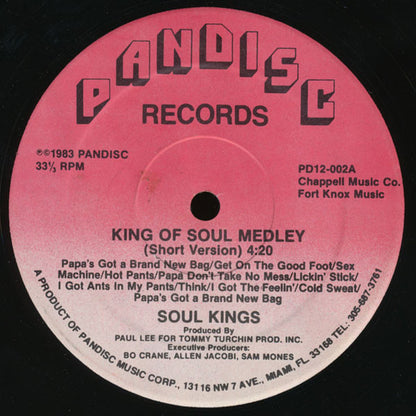 Soul Kings : King Of Soul Medley (12")