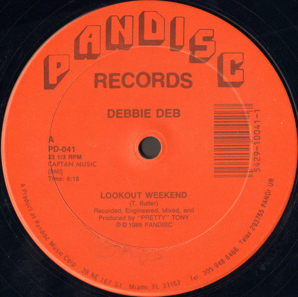 Debbie Deb : Lookout Weekend (12", RE)