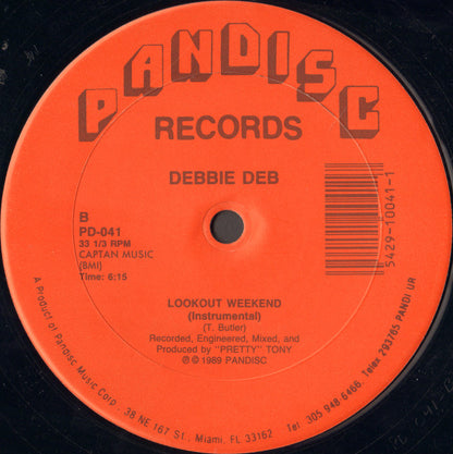 Debbie Deb : Lookout Weekend (12", RE)