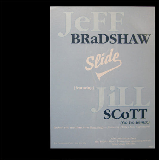 Jeff Bradshaw : Slide / Bone Deep (Sampler) (12", Promo)