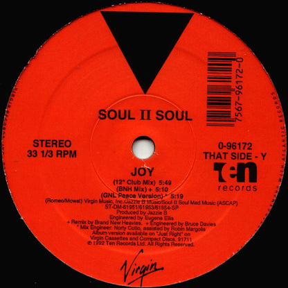 Soul II Soul : Joy (12")
