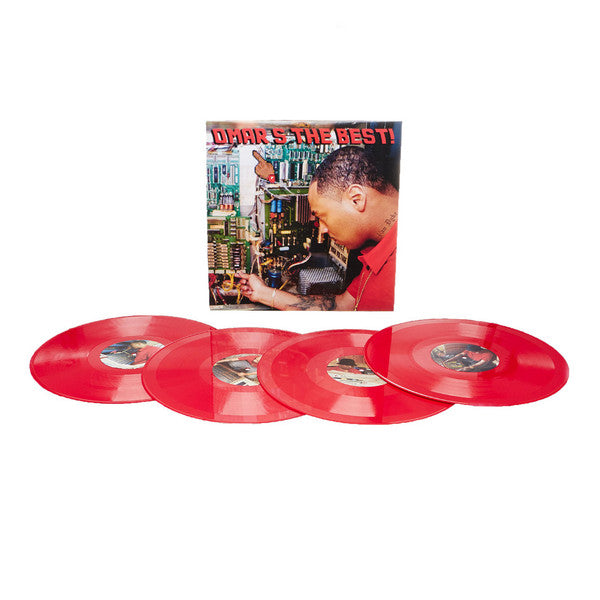 Omar S* : The Best! (4x12", Album, Red)