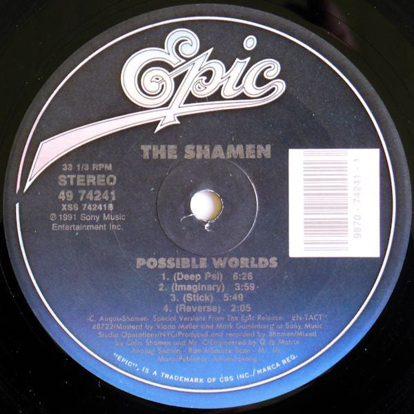 The Shamen : Make It Mine (12")