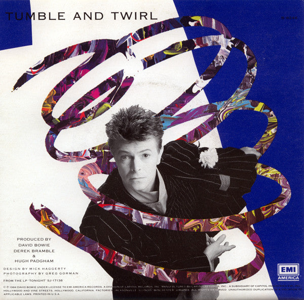 David Bowie : Tonight (7", Single, Ltd, Pos)