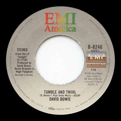 David Bowie : Tonight (7", Single, Ltd, Pos)