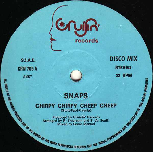 Snaps : Chirpy Chirpy Cheep Cheep (12")