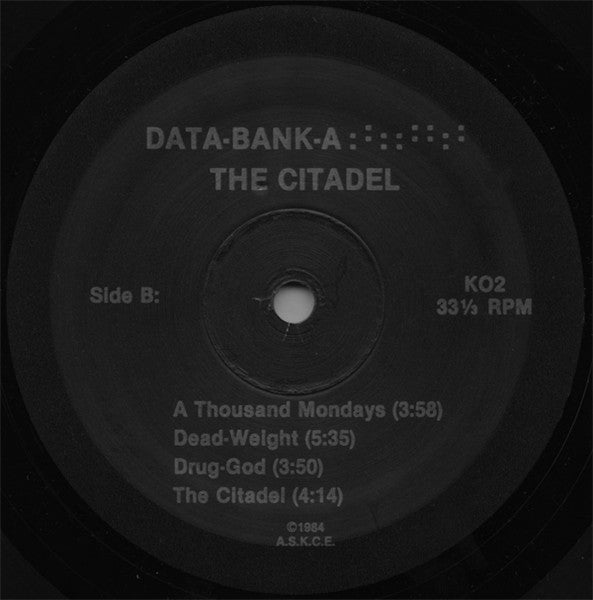 Data-Bank-A : The Citadel (LP)