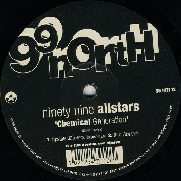 99 Allstars : Chemical Generation (12")