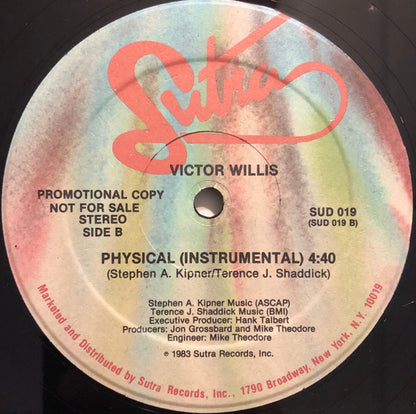 Victor Willis : Physical (12", Promo)