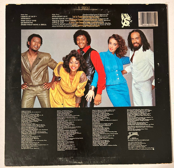 Dynasty : Right Back At Cha! (LP, Album, Promo)