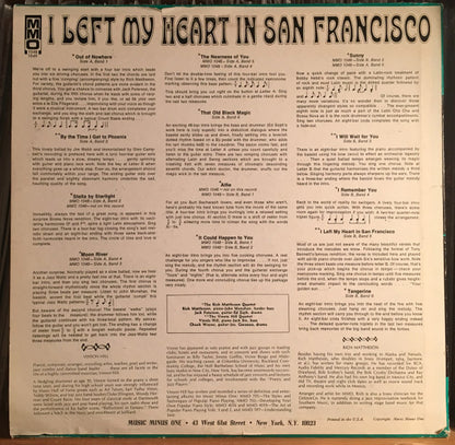 The Rich Mattheson Quartet / The Vinson Hill Quartet : It Could Happen To You (LP, Album, Blu)