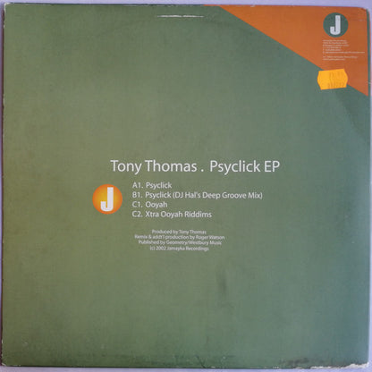 Tony Thomas : Psyclick EP (12", EP)