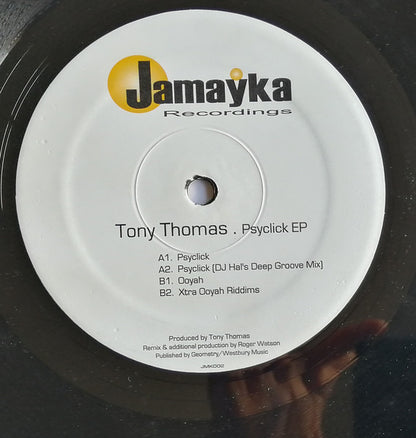 Tony Thomas : Psyclick EP (12", EP)